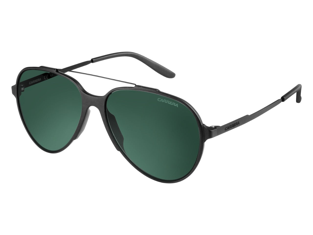 Carrera 118/S Maverick 57mm Black & Green Sunglasses