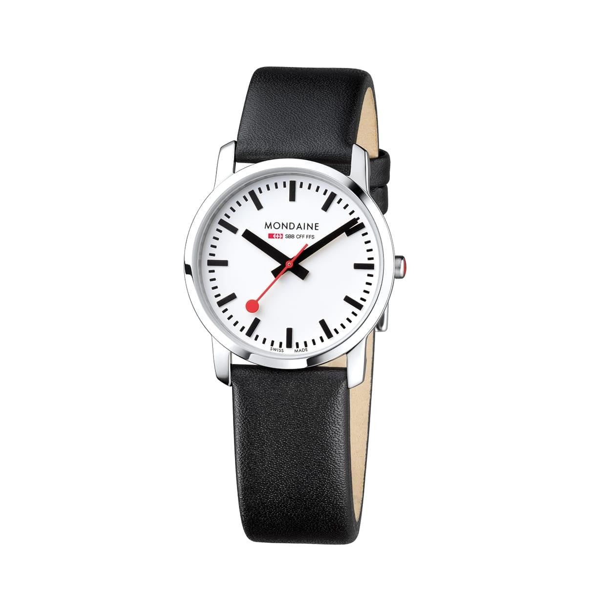 Mondaine A400.30351.11SBB Simply Elegant Leather Watch