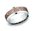 Benchmark CF838391 Multi Color 14k 8mm Men's Wedding Band Ring