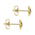 Gabriel & Co. 14K Yellow Gold Fashion 0.14ct Diamond Earrings EG12375Y45JJ