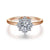 Gabriel & Co 14K White-Rose Gold Round Diamond Halo Engagement Ring ER14661R2T44JJ