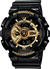 Casio Gshock GA110GB-1A Mens Black and Gold Analog Digital Watch