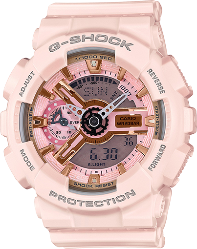 Casio Gshock GMAS110MP-4A1 Ladies Pink Analog Digital Watch