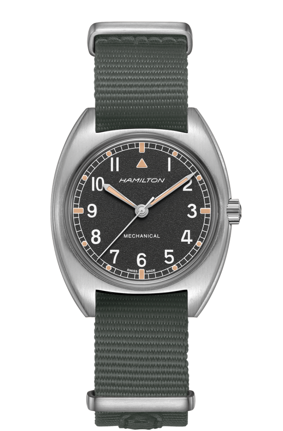 Hamilton H76419931 Khaki Pilot Pioneer Mechanical Nylon Watch