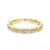 Gabriel & Co. 14K Yellow Gold Segmented Diamond Stackable Ring LR51176Y45JJ