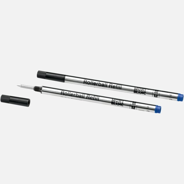 Montblanc MB124504 Royal Blue 2 Rollerball Pen Refills (M) Ref. 124504