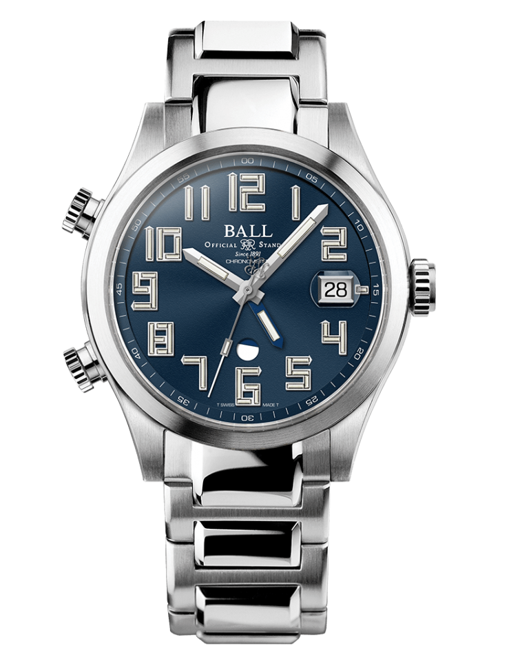 BALL GM9020C-SC-BE Timetrekker 40mm LIMITED EDITION Engineer II Blue Dial Watch
