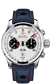 Bremont MKII WHITE Dial Jaguar Automatic Chronometer Blue Leather Strap Watch