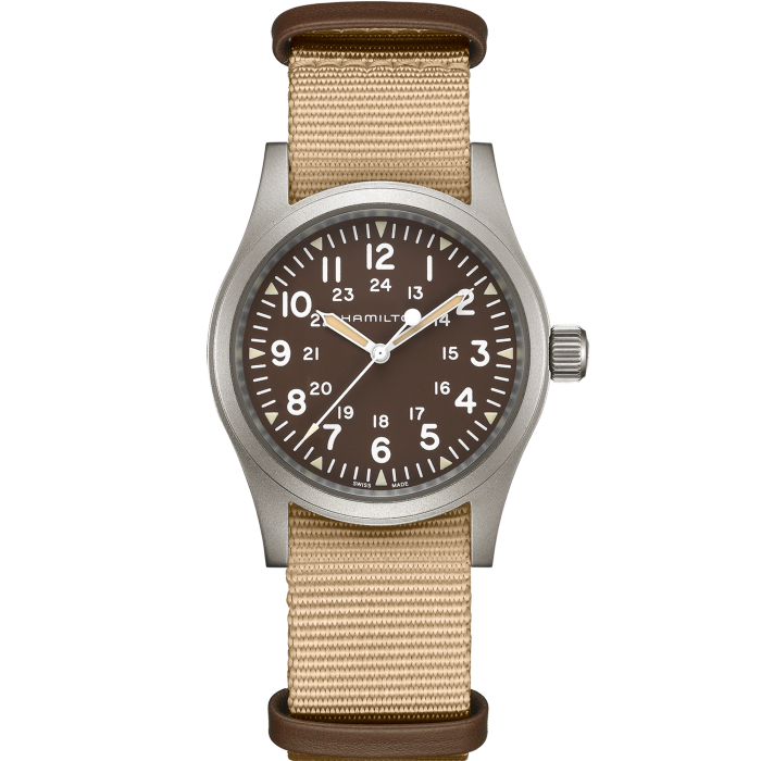 Hamilton H69439901 Khaki Field Mechanical 38mm Case Watch