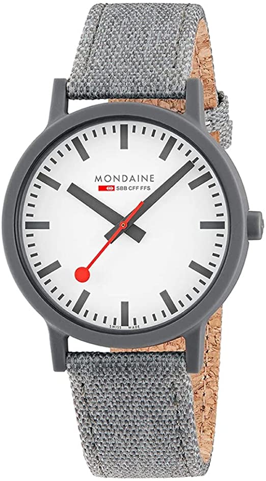 Mondaine MS1.41110.LU Essence Grey Ecological 41 mm Watch